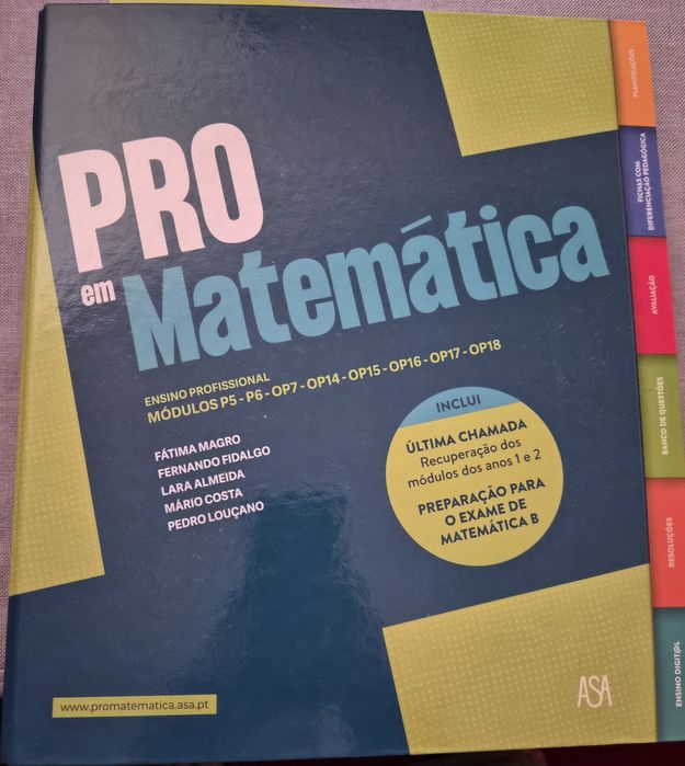 Manuais matematica profissional - VP