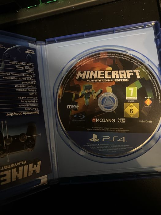 Minecraft Playstation 4 Edition na ps4