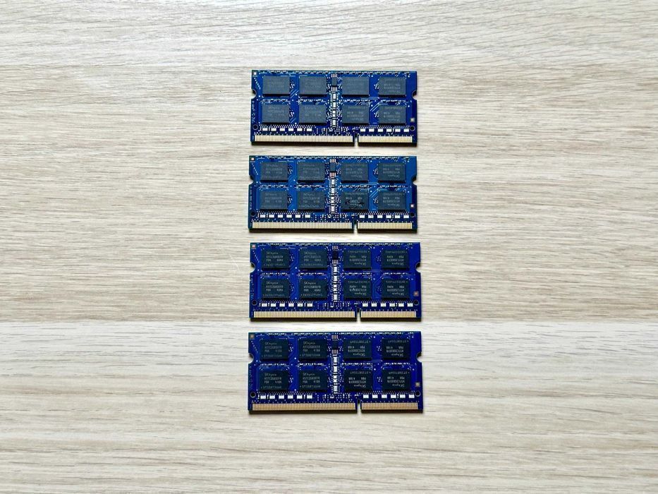 RAM SK Hynix 16GB 4x4GB DDR3 / DDR3L PC3L 12800S – sprawna / testowana