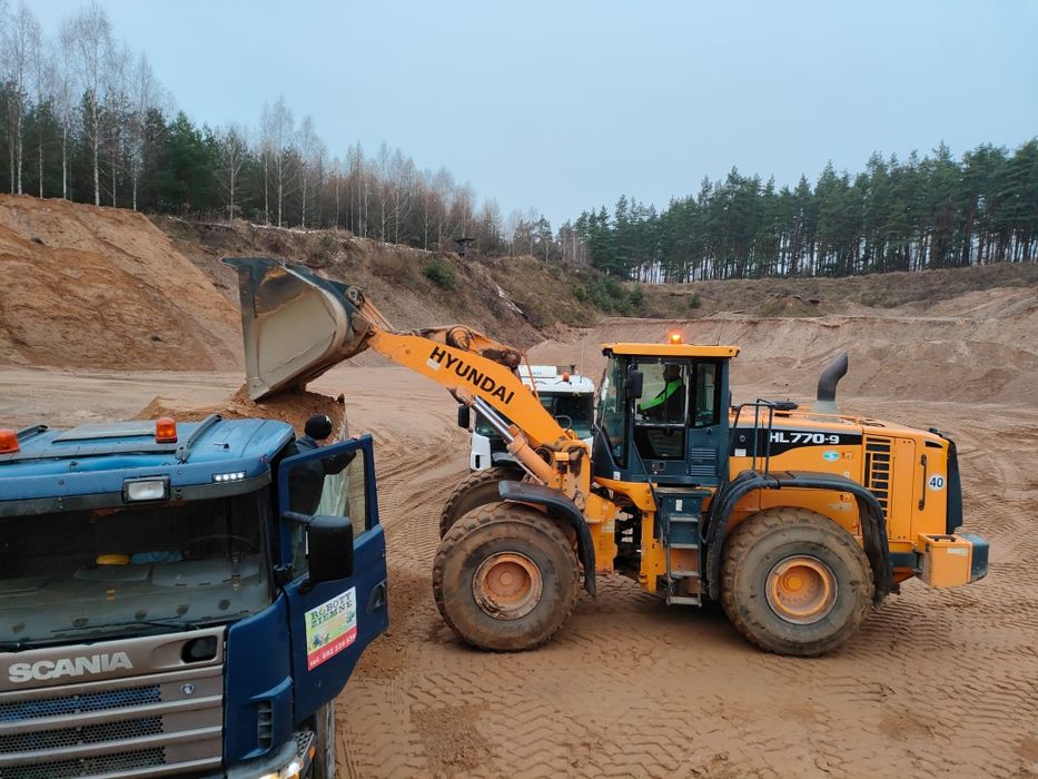 Żwir,piasek. kamień ziemia Giżycko , Żwirownia Giżycko