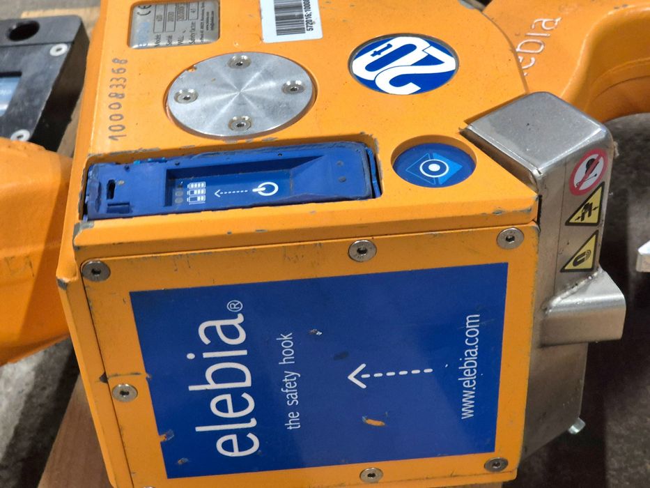 Hak automatyczny dzwigowy elebia e20 20000kg NOWE