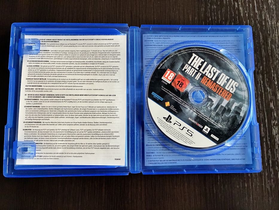 The last of us Part 2 II Remastered PS5