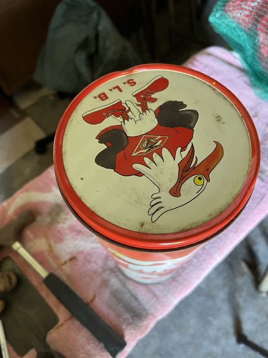 Lata do Benfica para garrafa