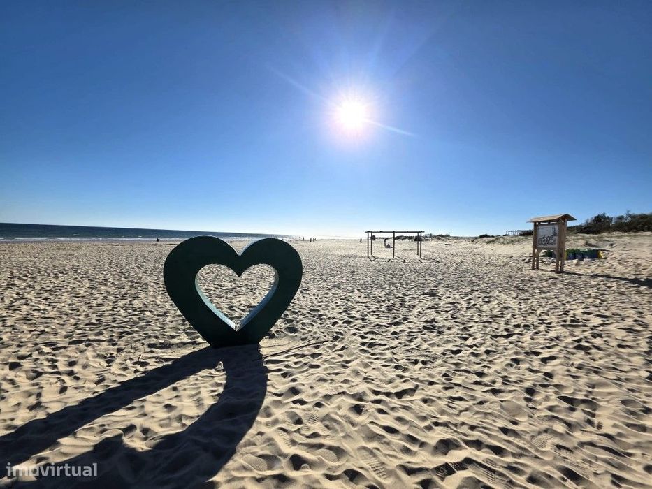 Vista Mar na Praia Verde | Moradia T2 a 3 min da praia com terraço