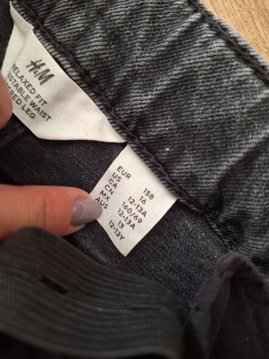 Jeansy hm h&m  r 158