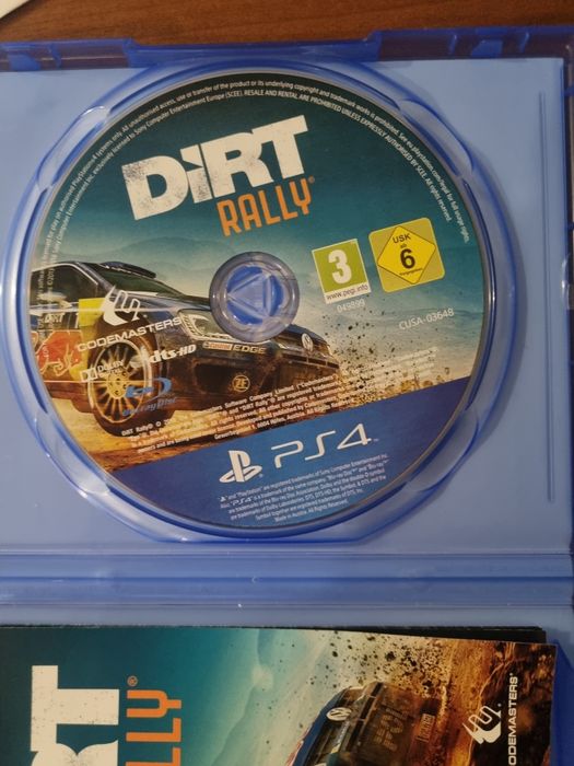 Jogo ps4 dirty rally