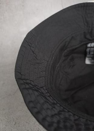 Панама H&M унісекс чорна 100% бавовна розмір M (58 см)