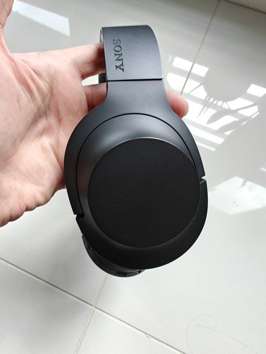 Słuchawki nauszne bezprzewodowe bluetooth SONY MDR-100ABN z ANC i redu