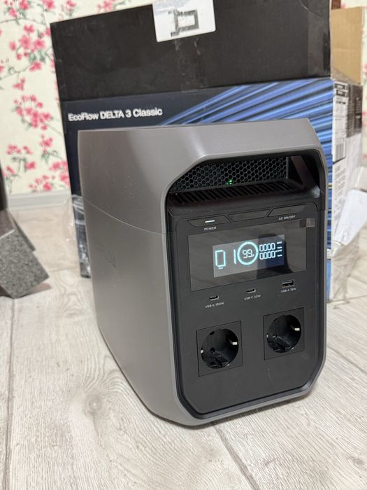 EcoFlow DELTA 3 Classic 1024Wh / 1800W • Состояние новой