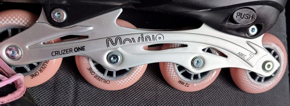 Łyżworolki Rolki damskie Nowe szybkie