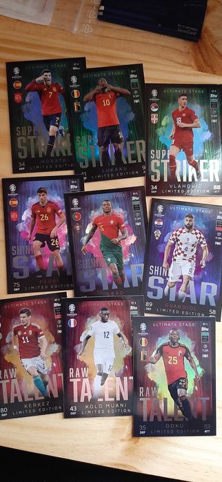 Cartas Topps EURO 2024 Match Attax