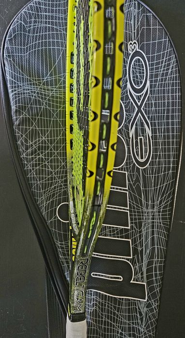 Raquete ténis Prince Exo3 + antivibrador Head + bolsa transporte