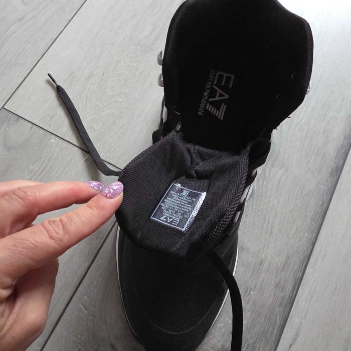 EA7 Emporio Armani Sneakersy adidasy trapery 45 1/3