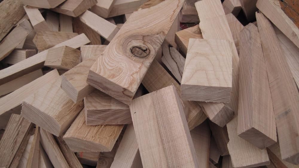 rozpałka, drewno liściaste, suche klepki