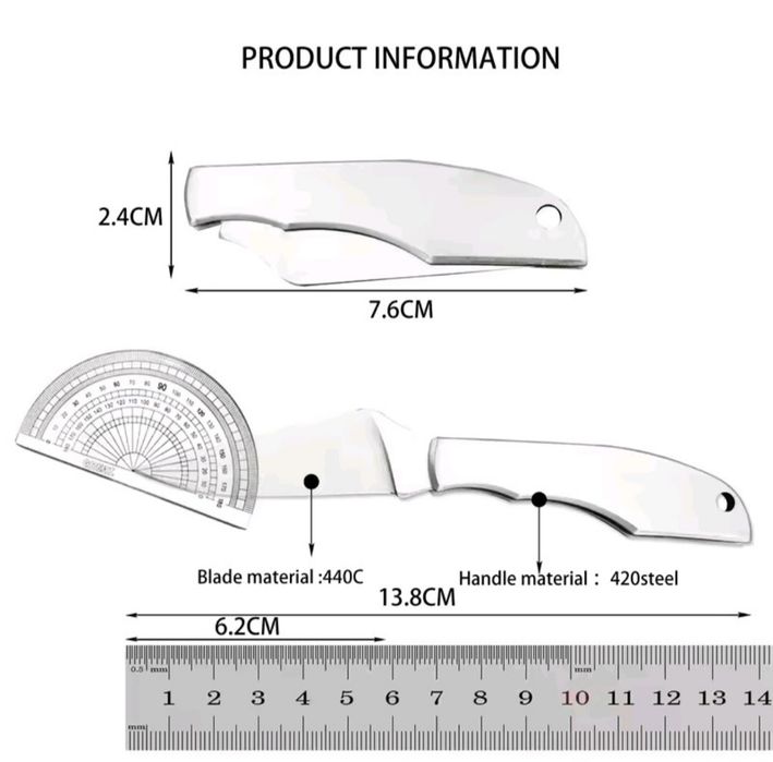 Компактний ніж-брелок Spyderco