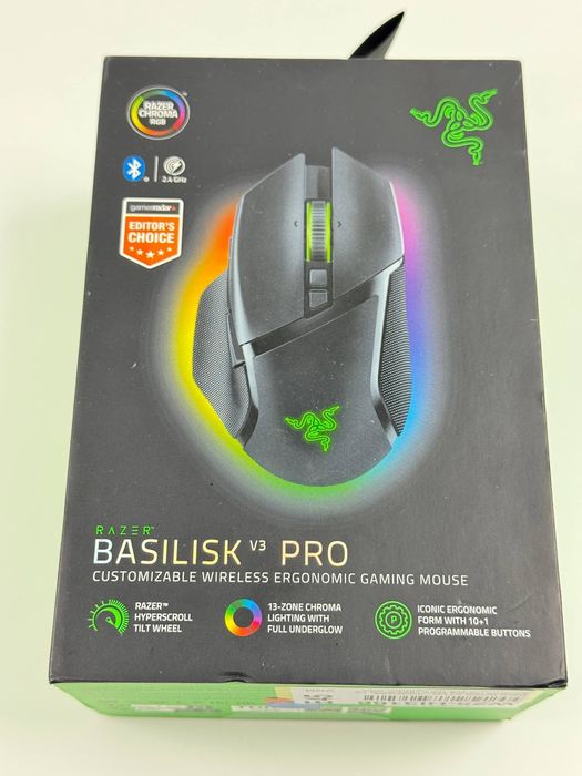 Bezprzewodowa mysz gamingowa Razer Basilisk V3 Pro Black