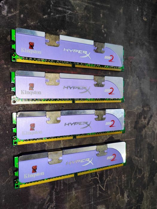 Pamięć RAM DDR2 4GB Kingston HyperX 800MHz PC2-6400 do komputera PC