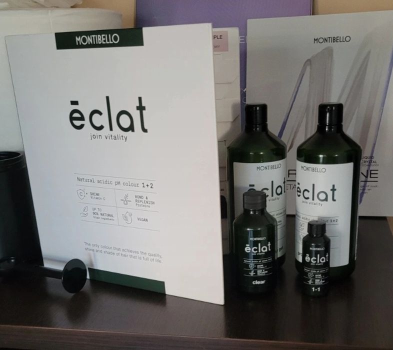 Eclat Paleta +2 duże żele +clear+farba