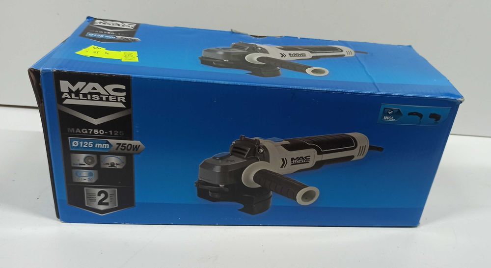 Szlifierka kątowa Macallister MAG750-125 NowyLombard/Raków
