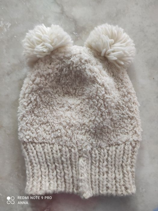 Czapka dziecieca nowa zimowa miś