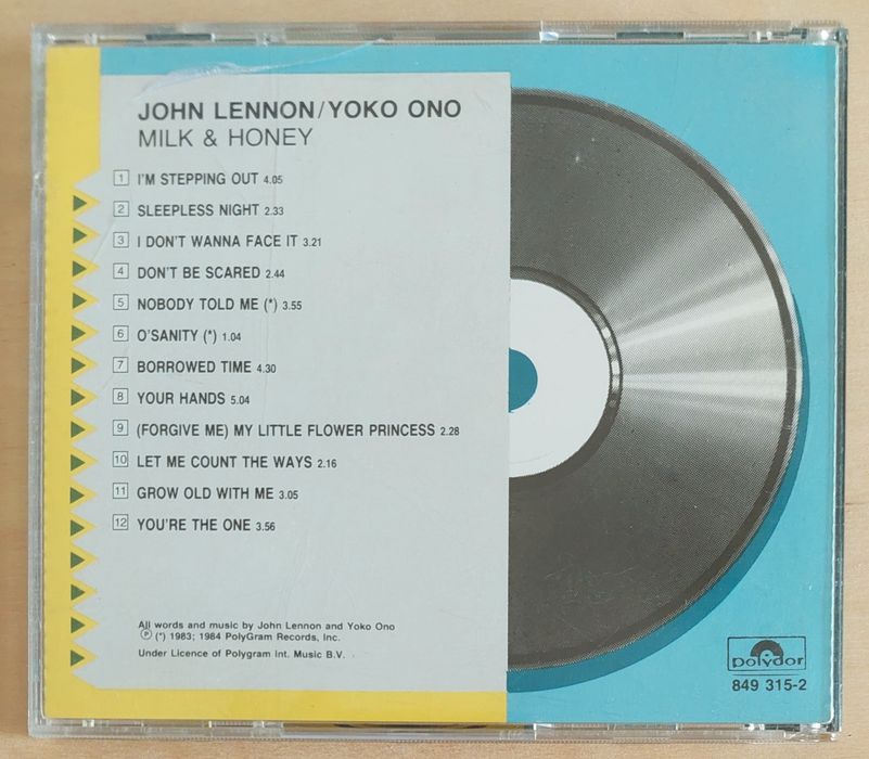 CD Lennon - Milk and Honey