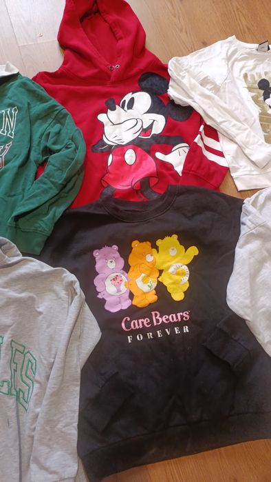 Zestaw bluz 140/146 dla dziewczynki