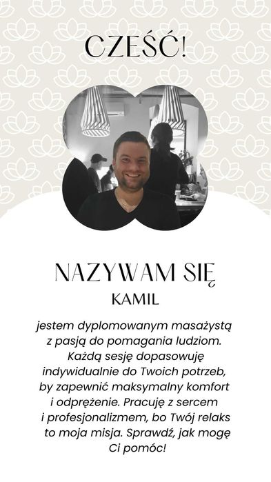 Masaż mobilny z dojazdem do klienta, Kobido, lifting twarzy, Work Site