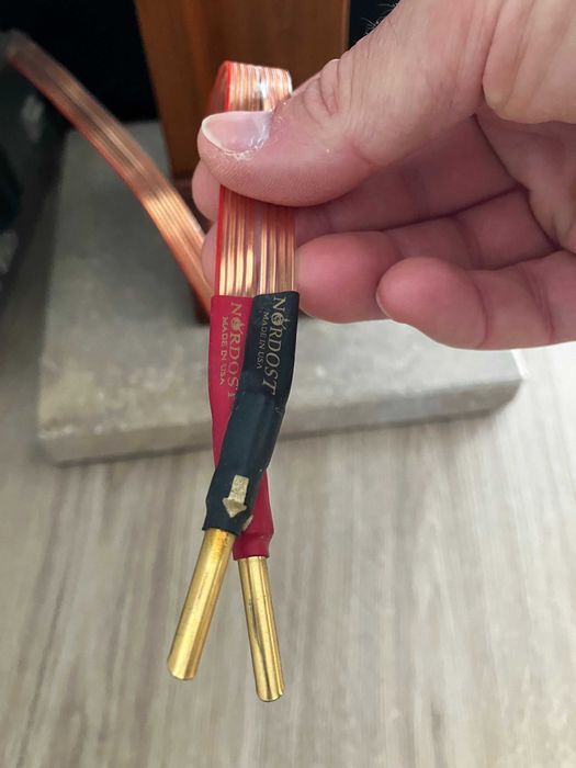 Nordost Super Flatline 2x2m cabos de coluna
