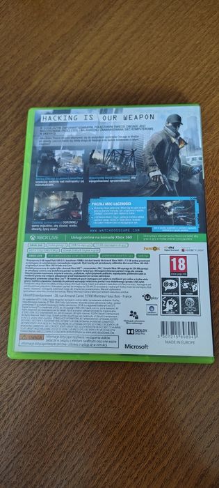 Watch dogs PL Xbox 360