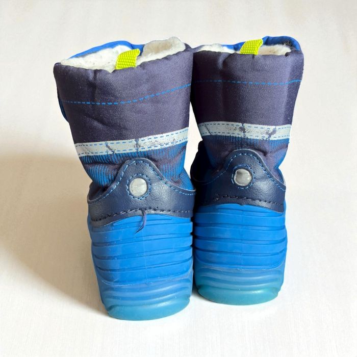 Świecące zimowe śniegowce dziecięce Lupilu, rozmiar 26, ocieplane