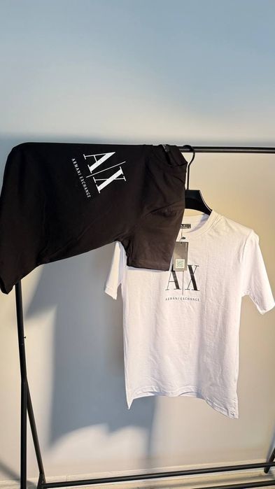 Крута чоловіча мужская  футболка Armani Exchange  армані розмір S-XXL