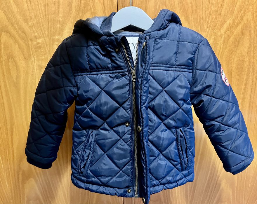 Casaco acolchoado azul escuro ZIPPY