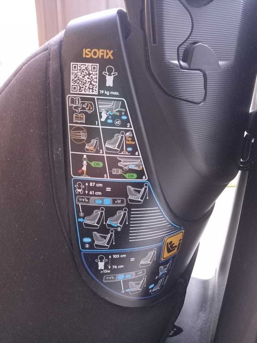 Cadeira Auto Bebe Crianca Bebecomfort ISOFIX