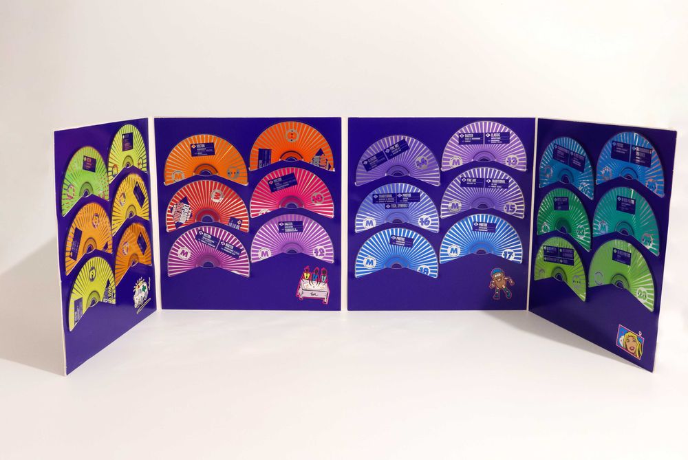 Retro komputery: komplet płyt z clip artami z lat 2000, na prezent!