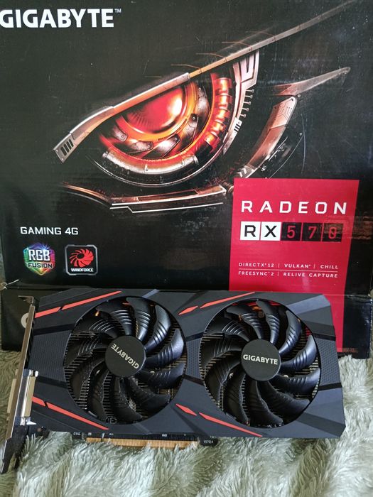 Radeon RX 570 4GB (Samsung Memory) — Холодна