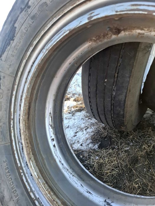 Диск колісний 22.5х9.00 під клин в комплекті з шиною 315х70 R22.5 .