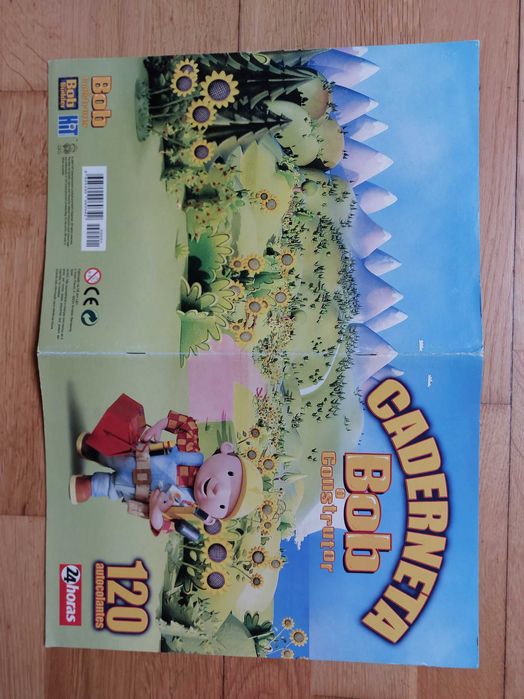 Caderneta de cromos "Bob o construtor" - Completa