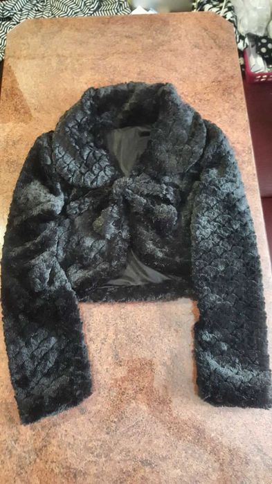 Болеро, шубка ,накидка жіноча з хутра Меховая шубка болеро женская