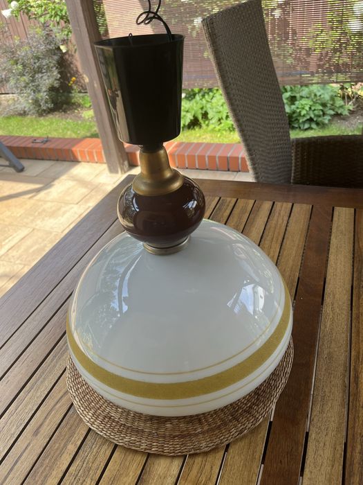 Lampa wisząca PRL