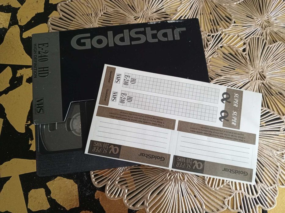 Kaseta VHS- Goldstar