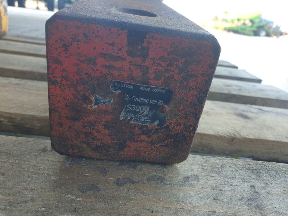 Zaczep kulowy k80 SCHARMULLER kula Fendt Massey Ferguson