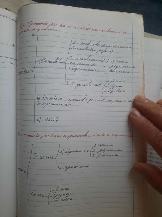 Resumos dactilografados de Direito Romano