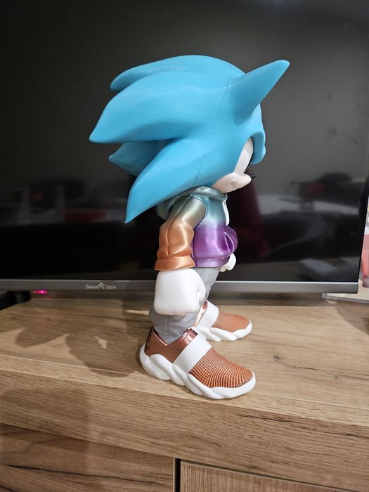 Sonic  feito em impressão 3D