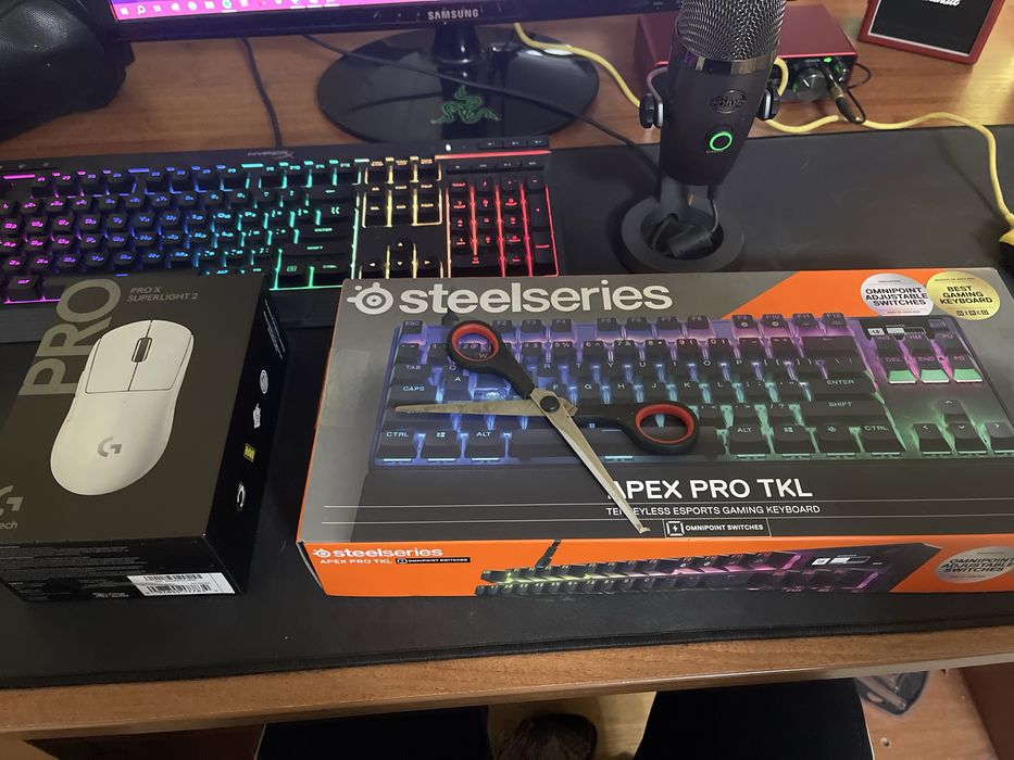 Клавиатура Магнитная SteelSeries Apex Pro TKL