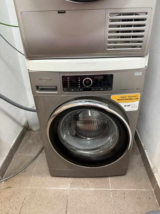 Zestaw pralka i suszarka Whirpool profesional 9 kg
