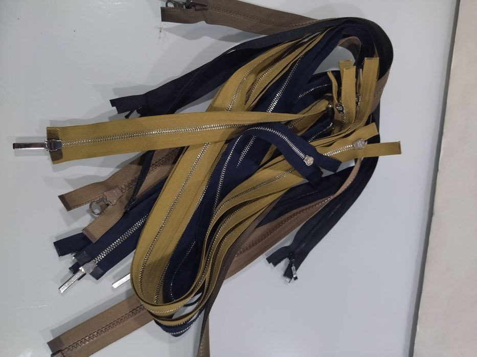 10 fechos  zíper divisíveis