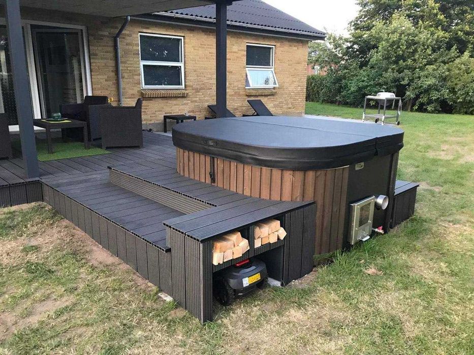 ЧАН з гідромасажем. Купіль на дровах. Джакузі від виробника.