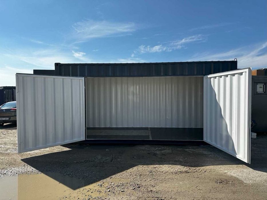 Kontener morski z boczna brama