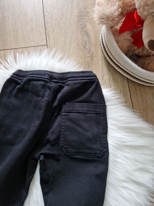 Spodnie jeansowe joggery Zara r 104