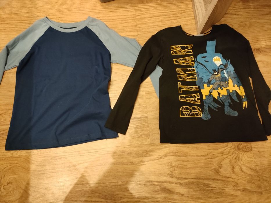 Bluzki chłopięce długi rękaw 128-134